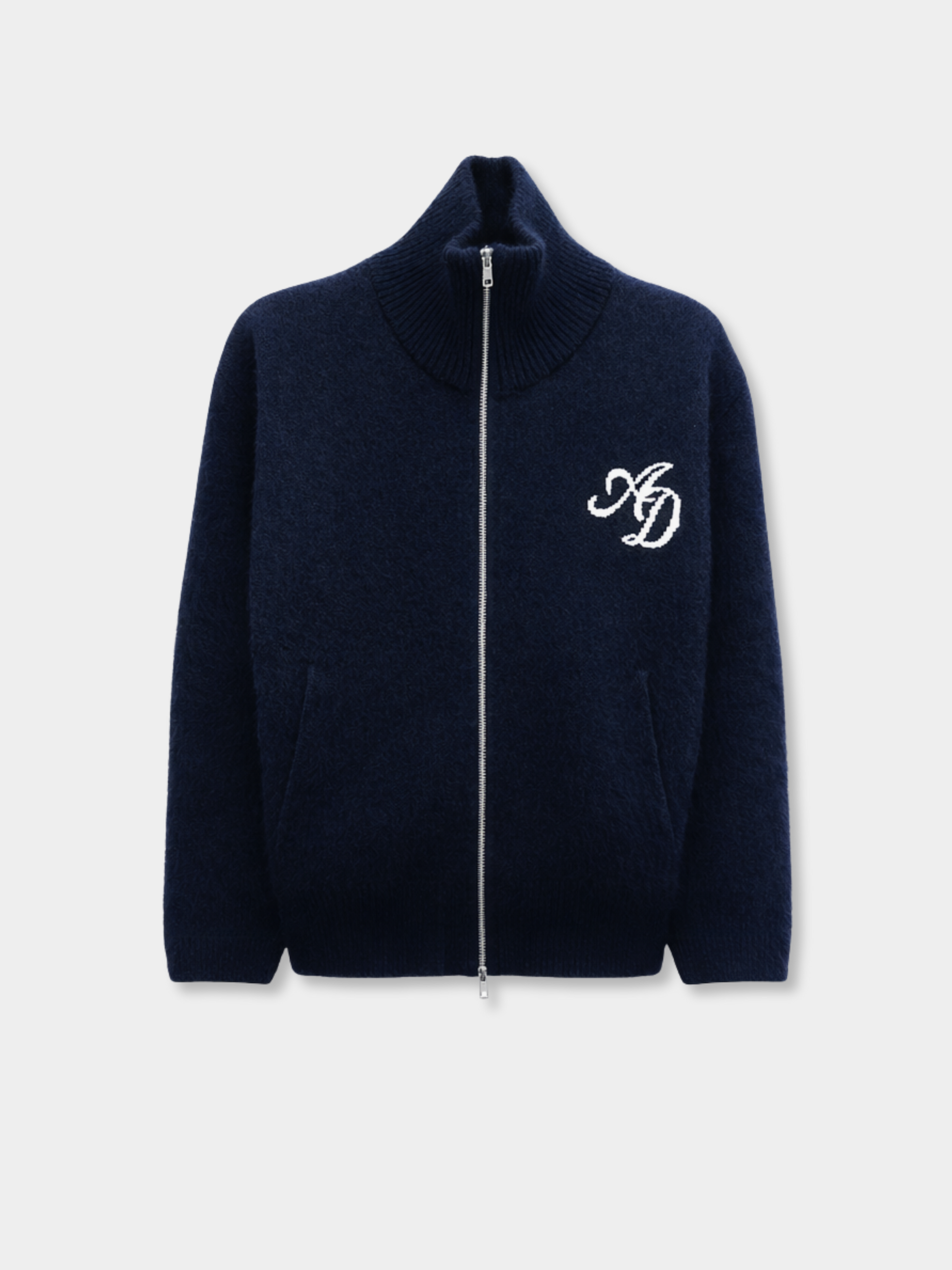 ALTIER MOHAIR FULL-ZIP