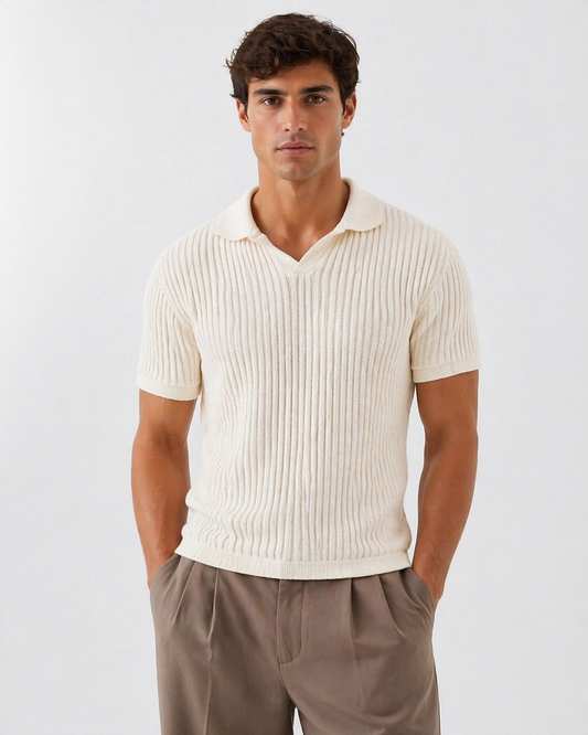 Riviera Polo – Cream