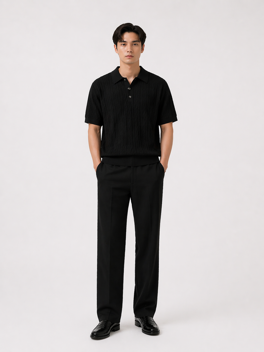 Windsor Polo – Black