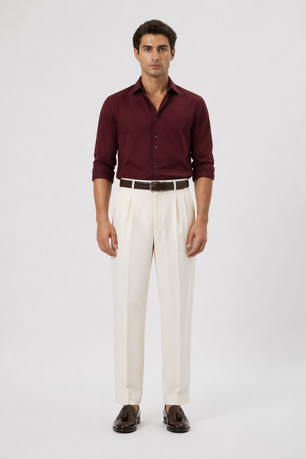 Langford Trousers – Ivory