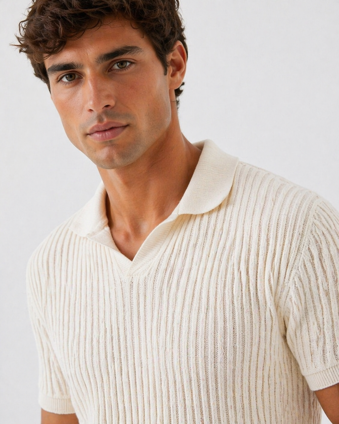 Riviera Polo – Cream