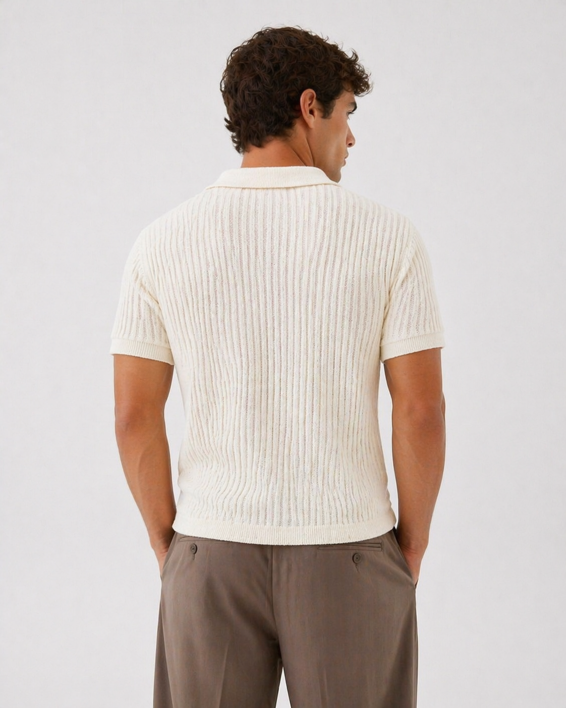 Riviera Polo – Cream